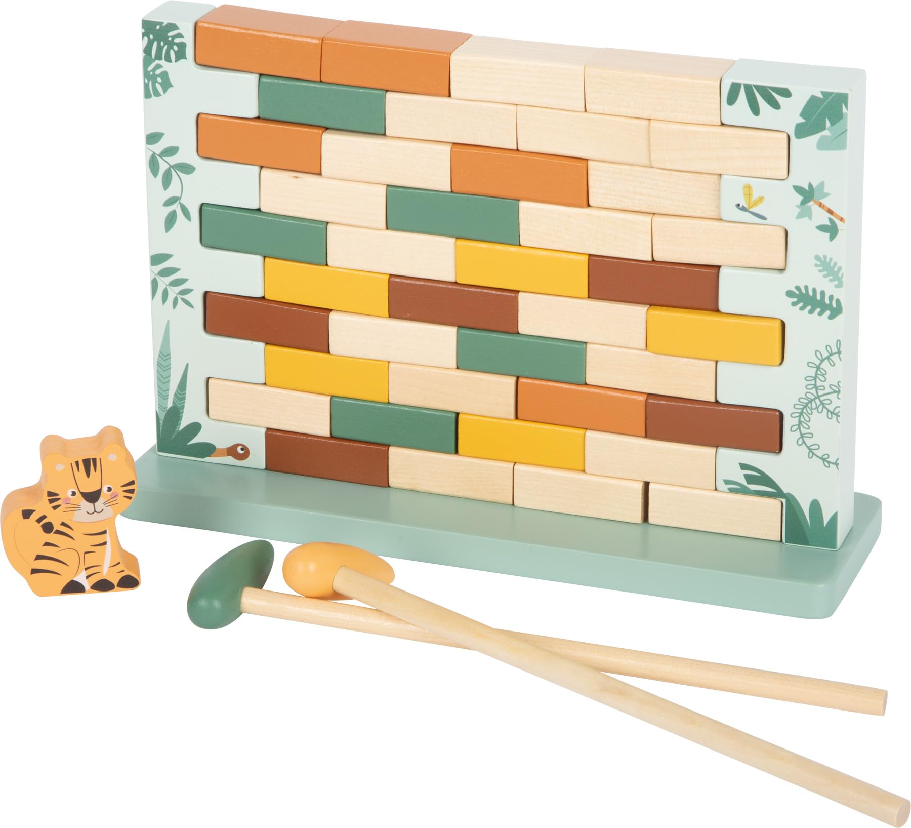 smallfoot Safari muro traballante gioco legno martelli