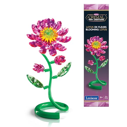 Lexibook Crystal Gem CRSS61 kit creativo fiore loto rosa verde