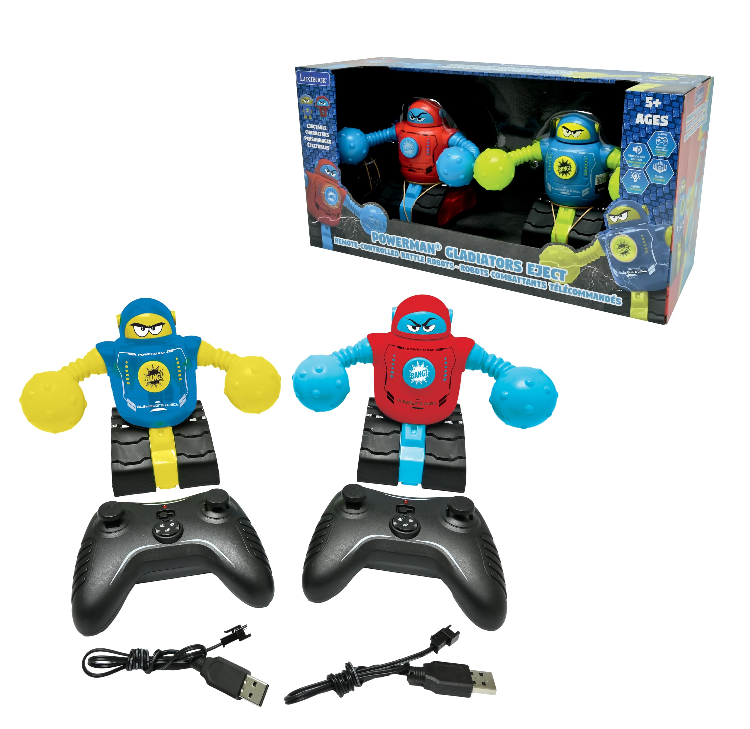 Lexibook Powerman Gladiators ROBDUO2 robot battaglia duello