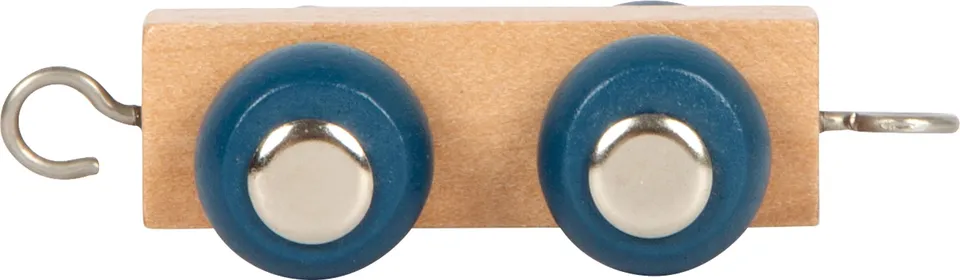 smallfoot 12598 Rimorchio Natura trenino legno polare