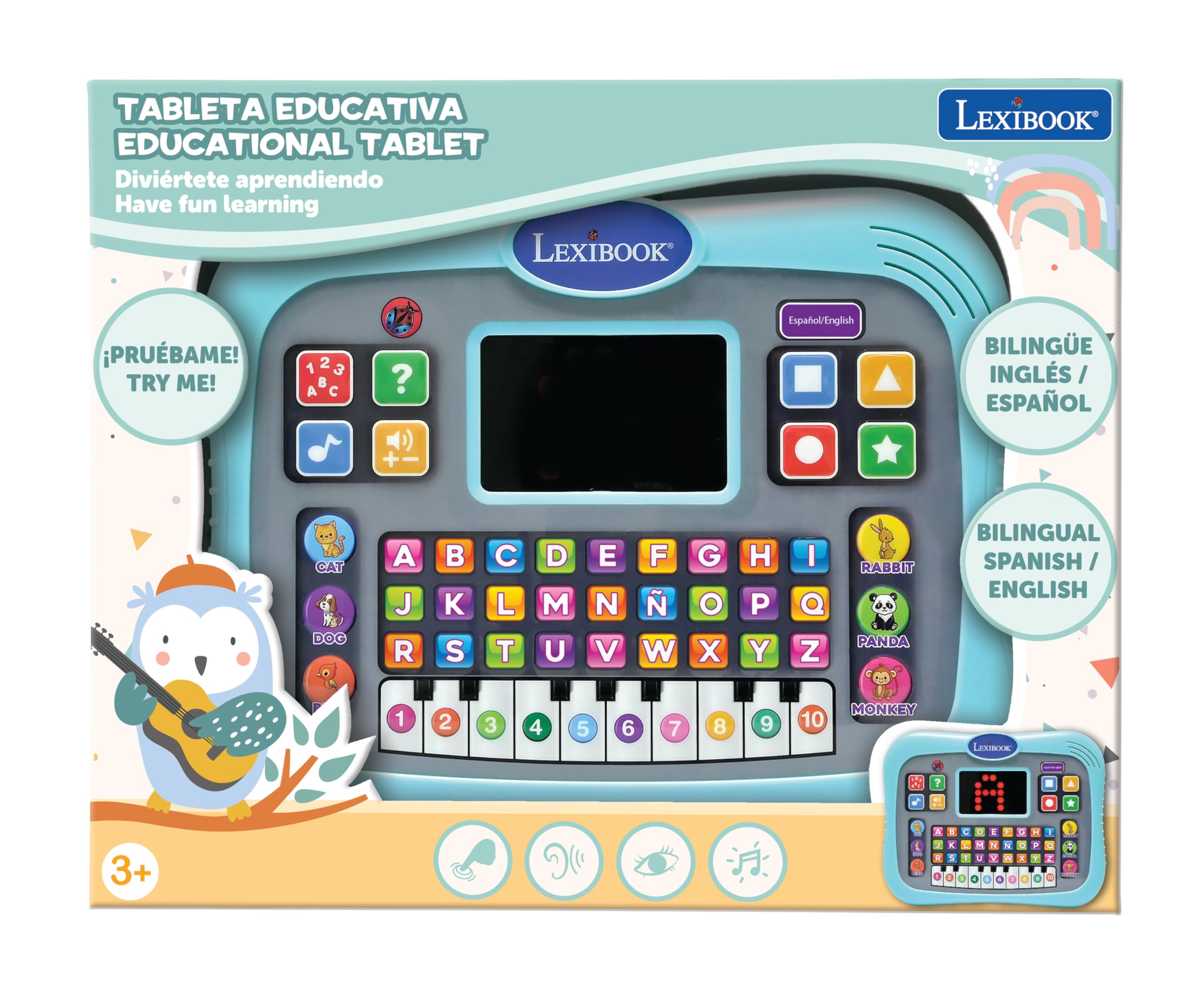Lexibook JCPAD007i2 tablet parlante inglese spagnolo blu