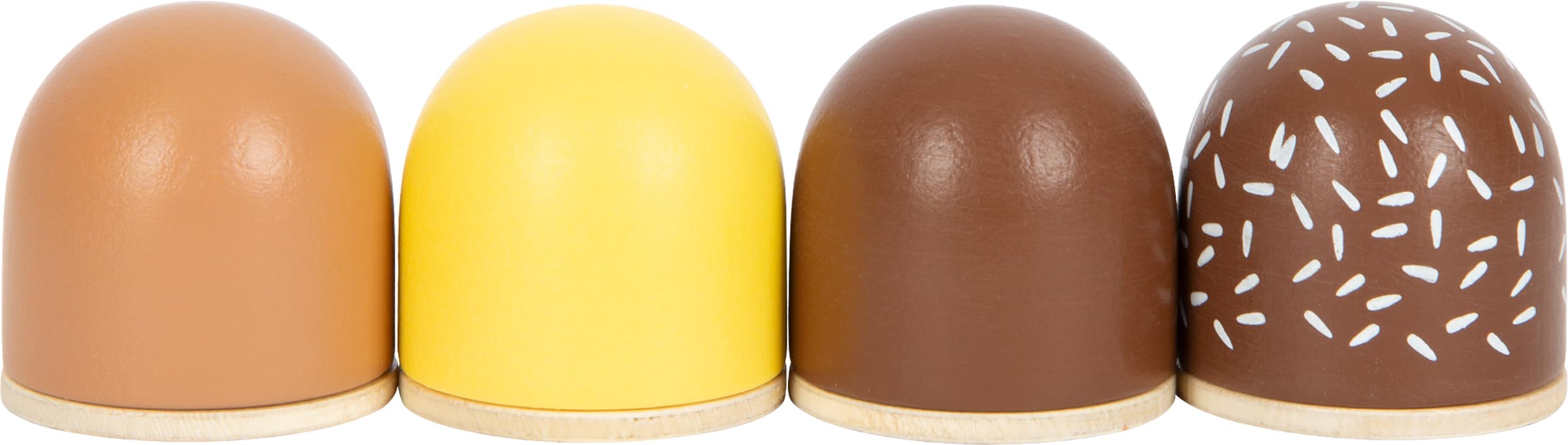 smallfoot Fresh baci di cioccolato cibo in legno 4 pezzi