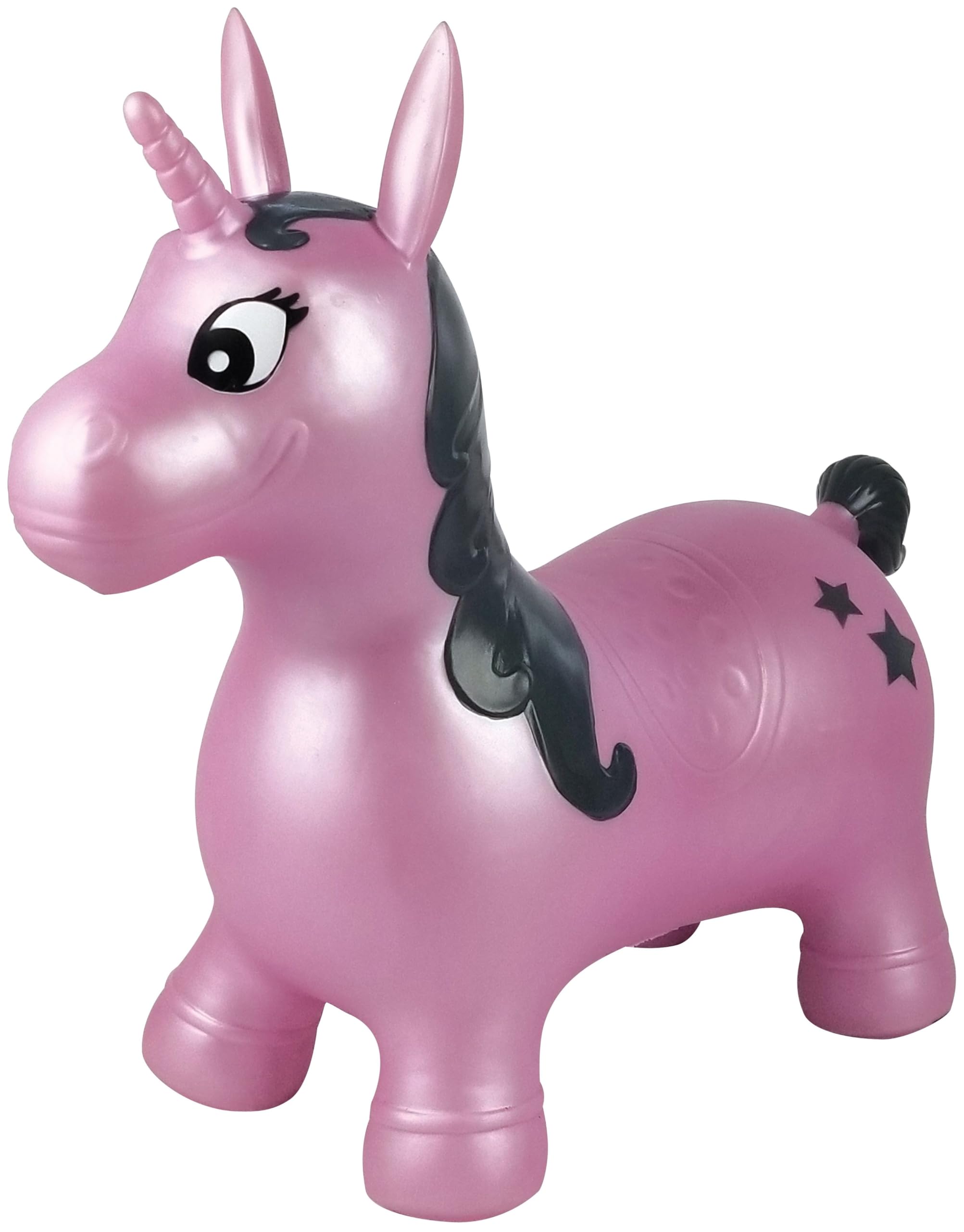 Lexibook Unicorno BGP050UNILXB gonfiabile da salto rosa con fodera