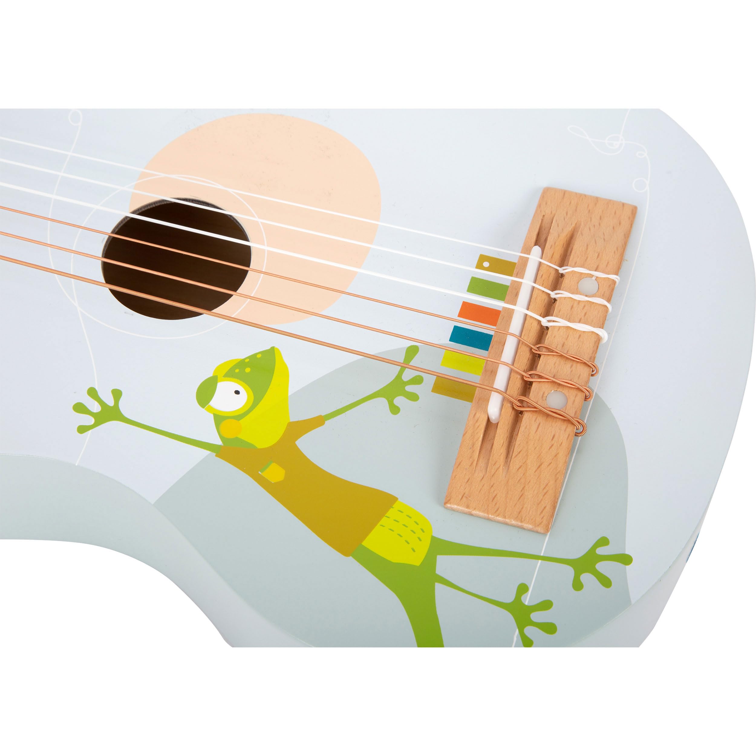 smallfoot Groovy Beats chitarra in legno da 3 anni
