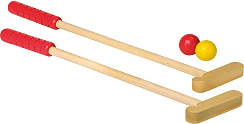 smallfoot 8177 Minigolf Talpa in Legno con 2 Mazze