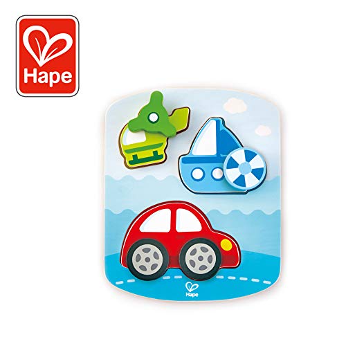Hape E1607 puzzle legno bambini incastri colori 18 mesi
