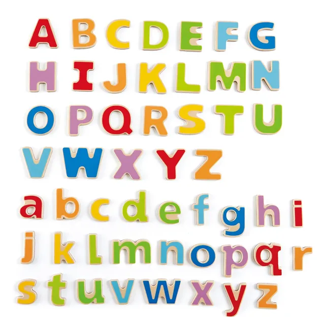 Hape E1047 lettere magnetiche abc multicolore