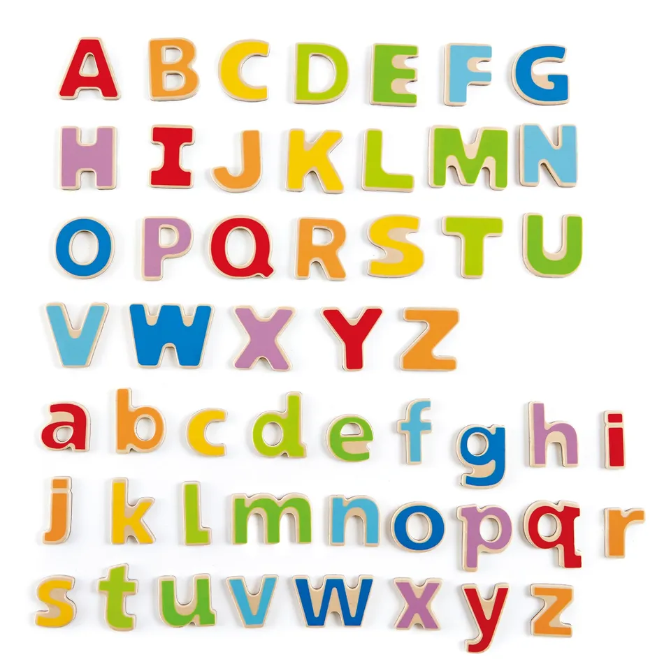 Hape E1047 lettere magnetiche abc multicolore