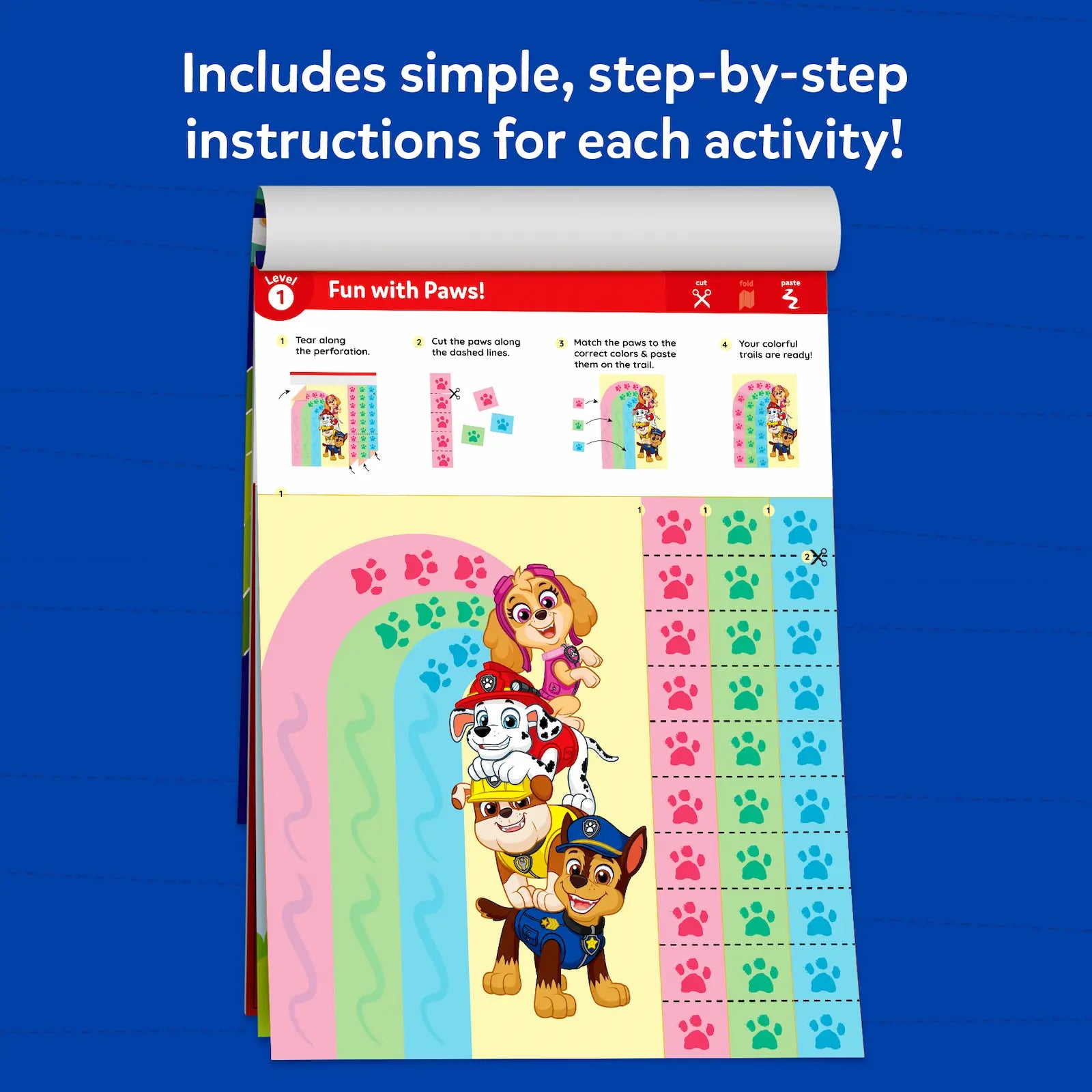 Skillmatics Snip Snip PAW Patrol kit ritaglio 3-7 anni