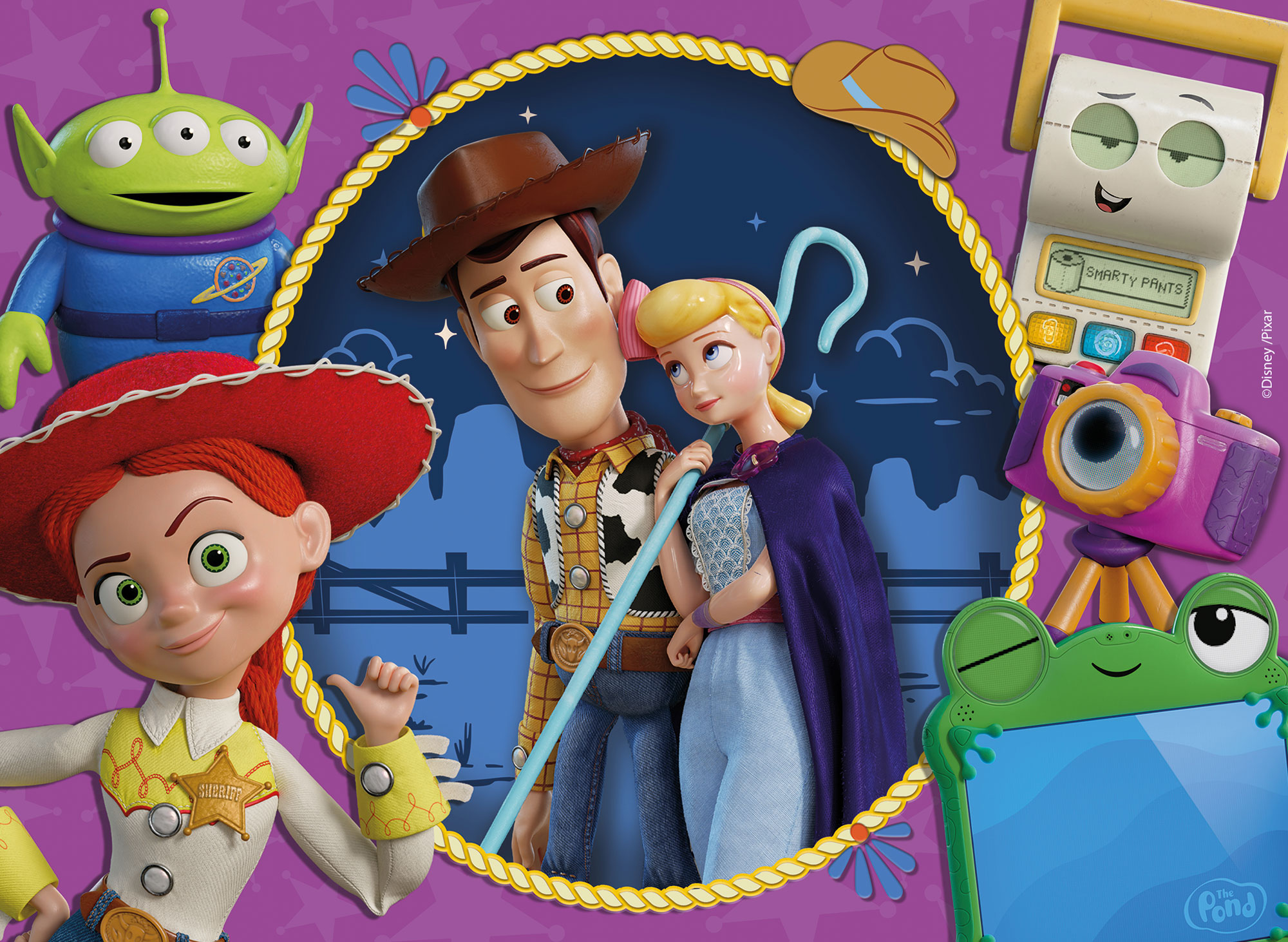 Lisciani Disney Eco-Puzzle DF Mini 48 puzzle bambini Toy Story