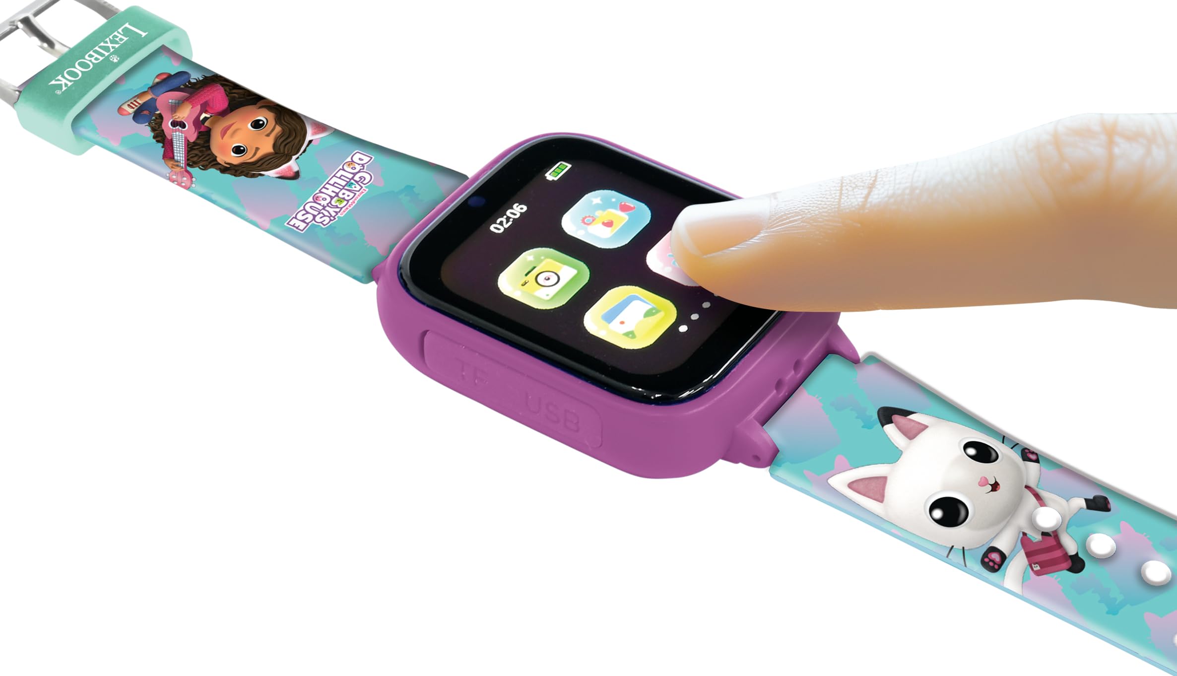 Lexibook Gabby's Dollhouse DMW070GDH orologio bambini rosa