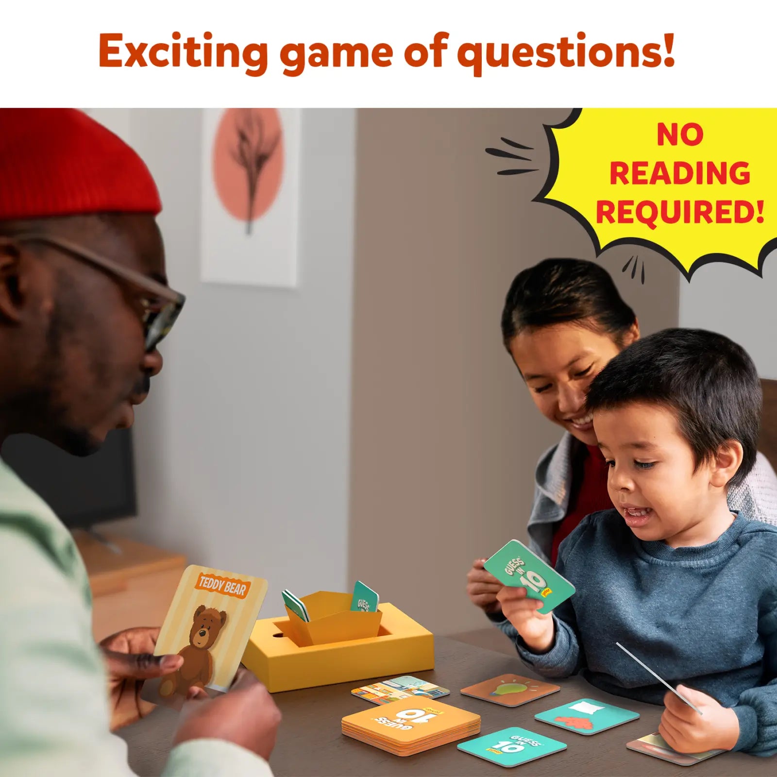 Skillmatics Guess in 10 Junior House gioco carte 3-6 anni