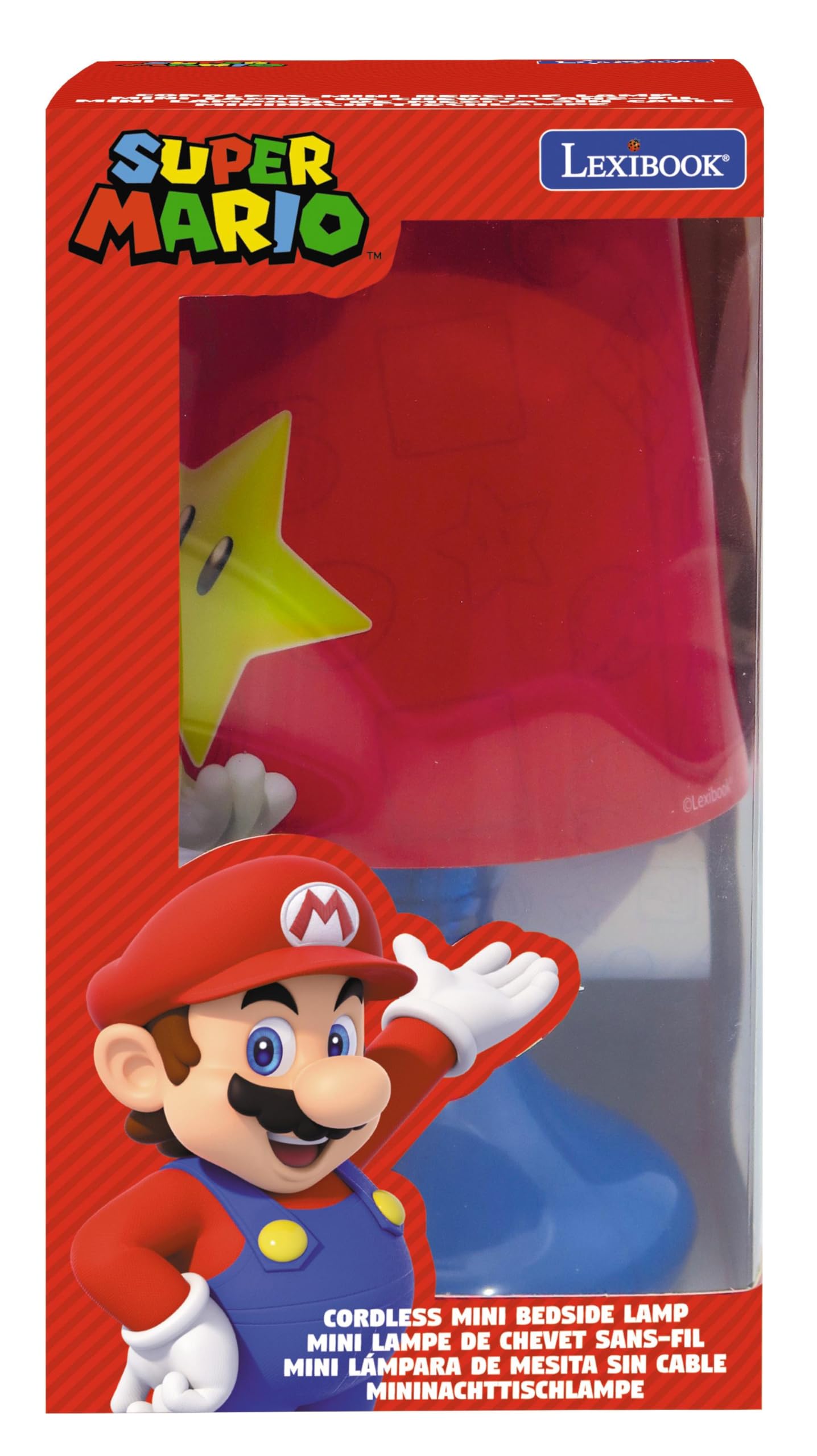 Lexibook Nintendo MLT10NILXB lampada comodino luce soffusa