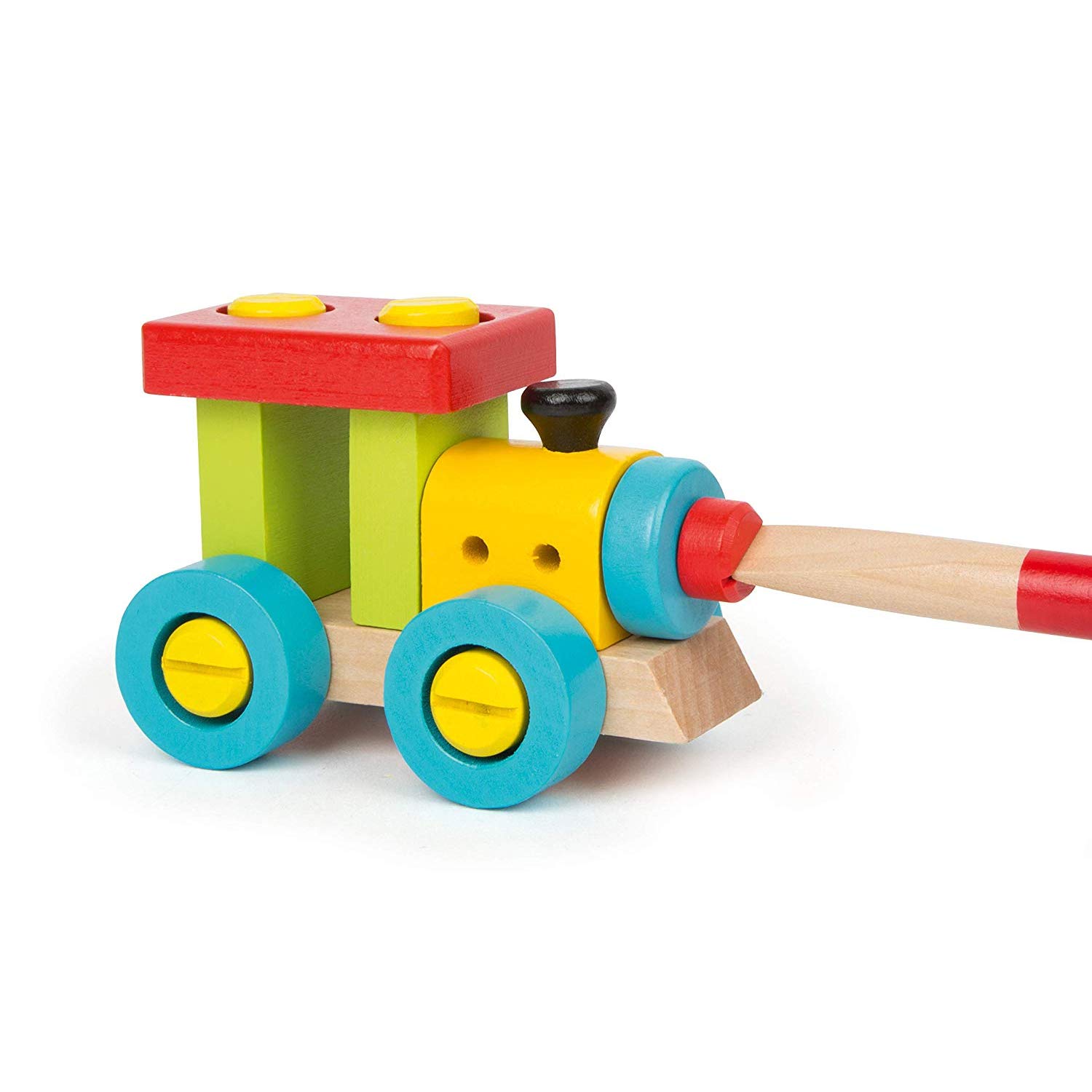 smallfoot 10955 locomotiva in legno multicolore