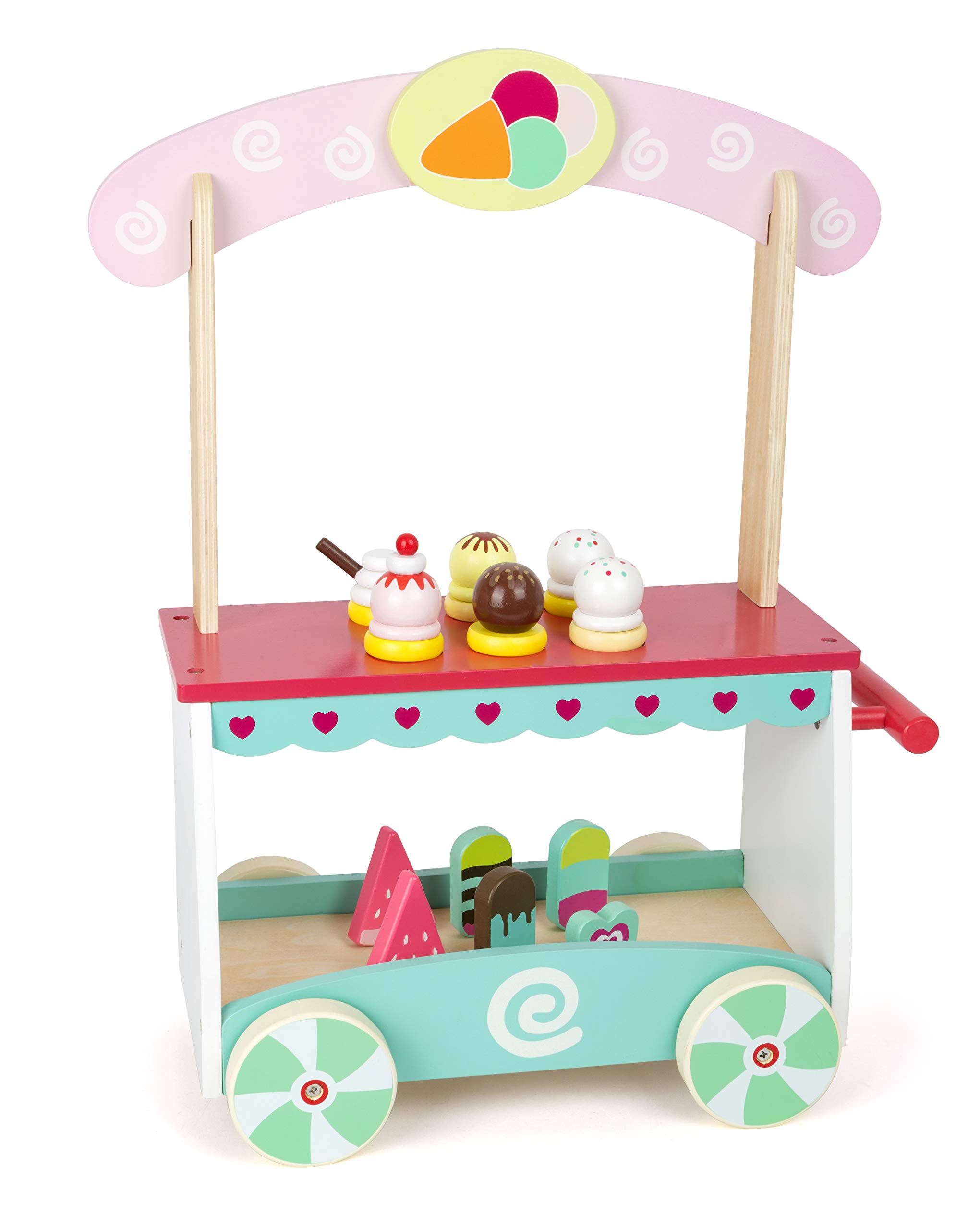 smallfoot 5854 supporto gelato waffle gioco legno