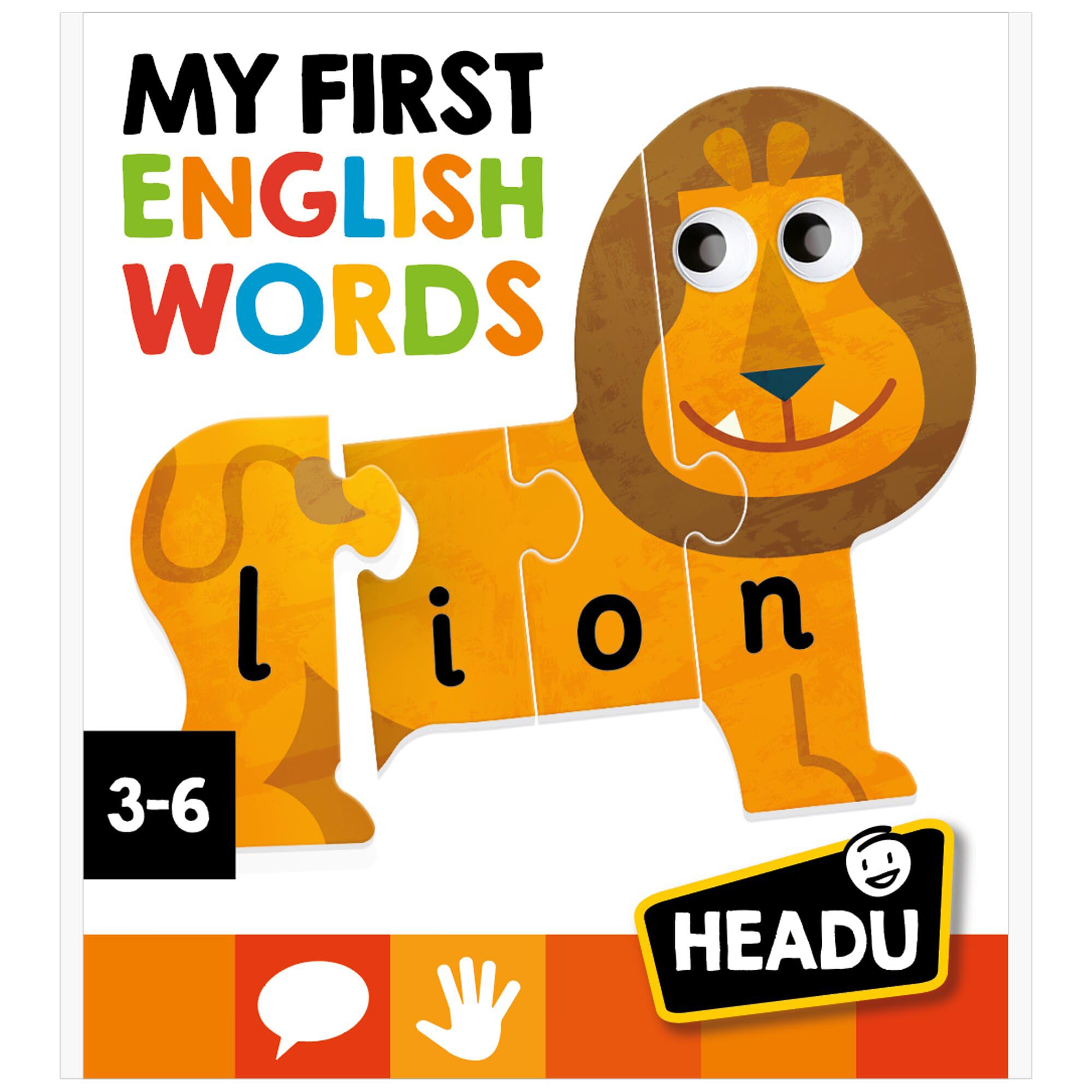 Headu My First English Words gioco inglese animali 3-6 anni