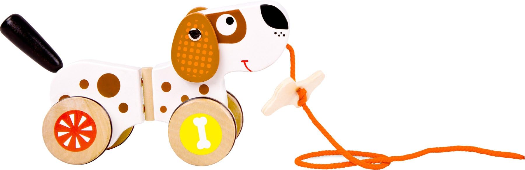 Smallfoot 10043 animale da tirare cane legno da 1 anno