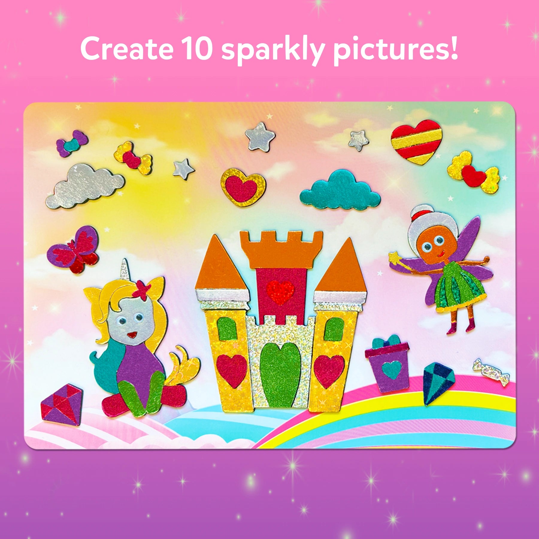 Skillmatics Foil Fun Unicorn Princess kit arte foil 4-9 anni