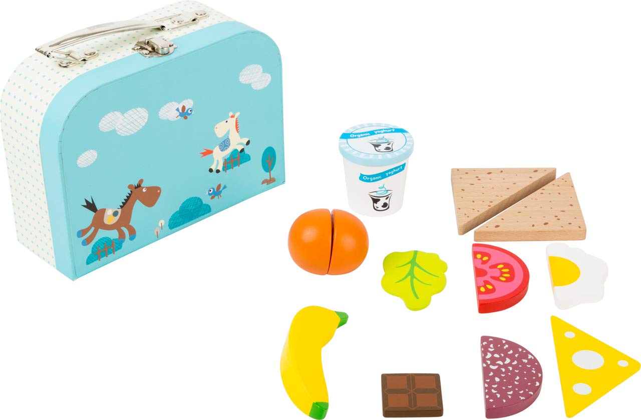 Small Foot 11196 snack legno da tagliare 13 pezzi colazione