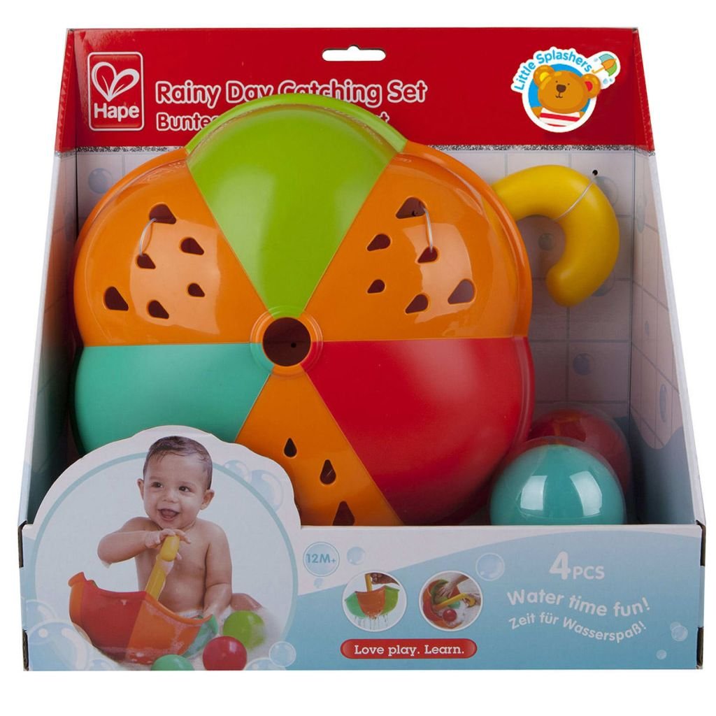 Hape E0206 Set ombrelli colorati gioco spiaggia