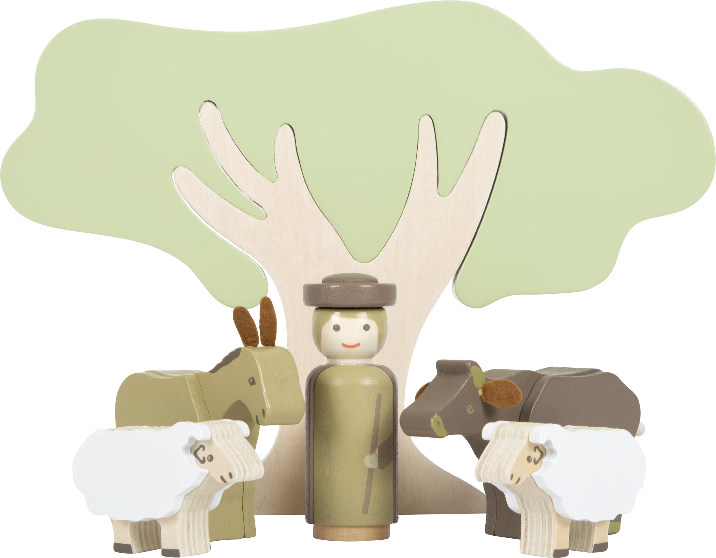 Smallfoot 12356 presepe in legno set gioco Small Natale