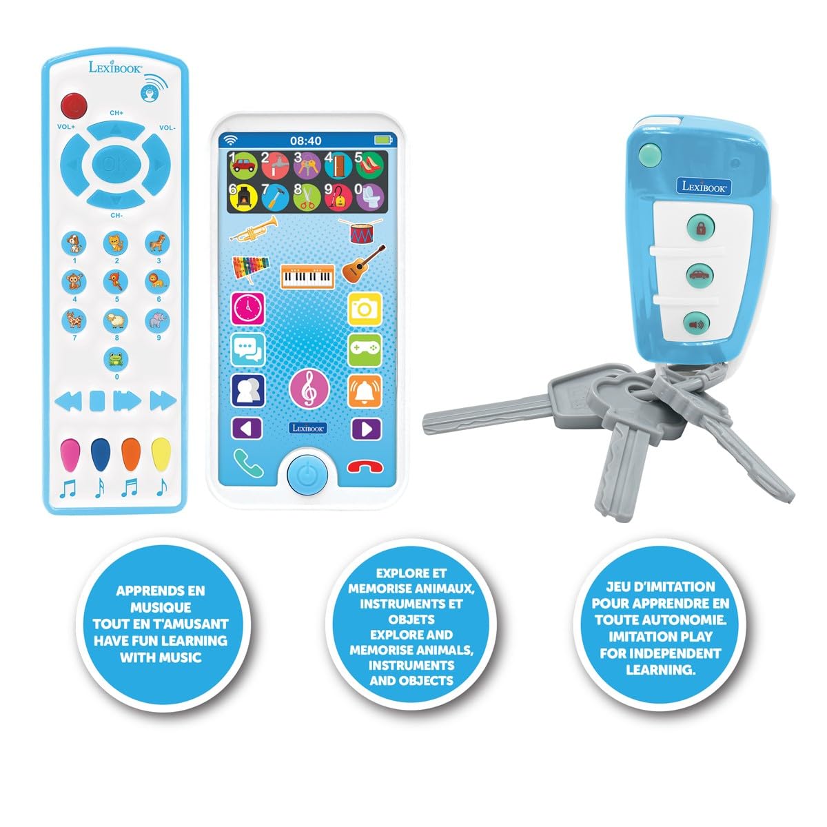 Lexibook PS125 telefono giocattolo musicale bambini