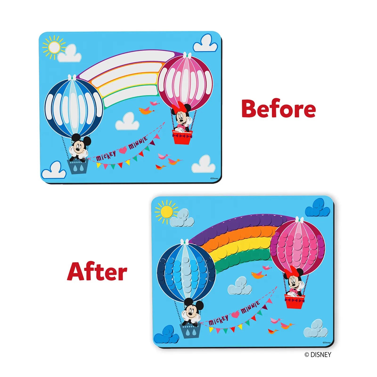 Skillmatics Dot it! Mickey and Friends gioco adesivi 8 immagini