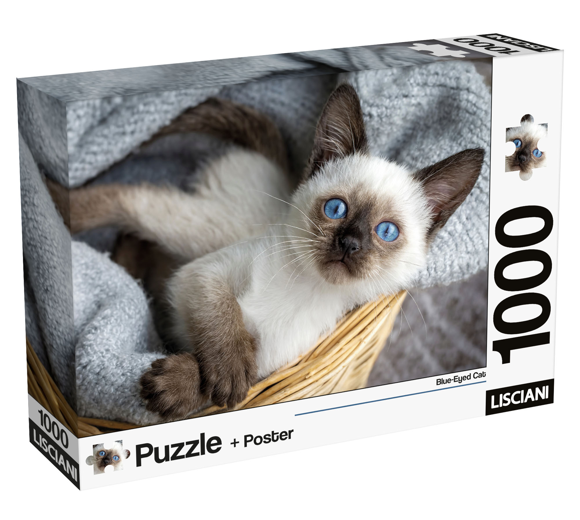 Lisciani Puzzle Poster Cats 1000 puzzle adulti gatti