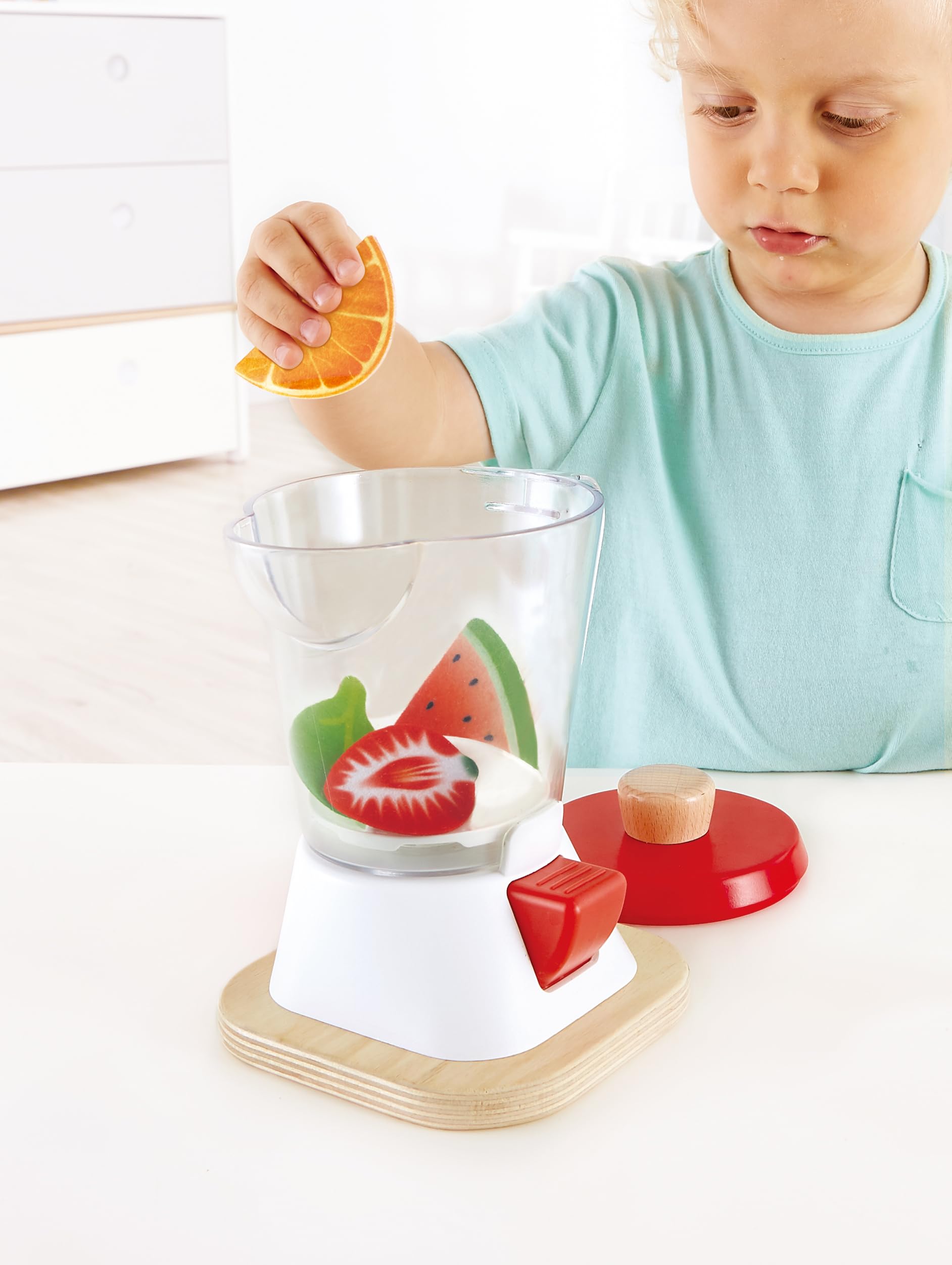Hape Smoothie Blender Frullatore Giocattolo Legno