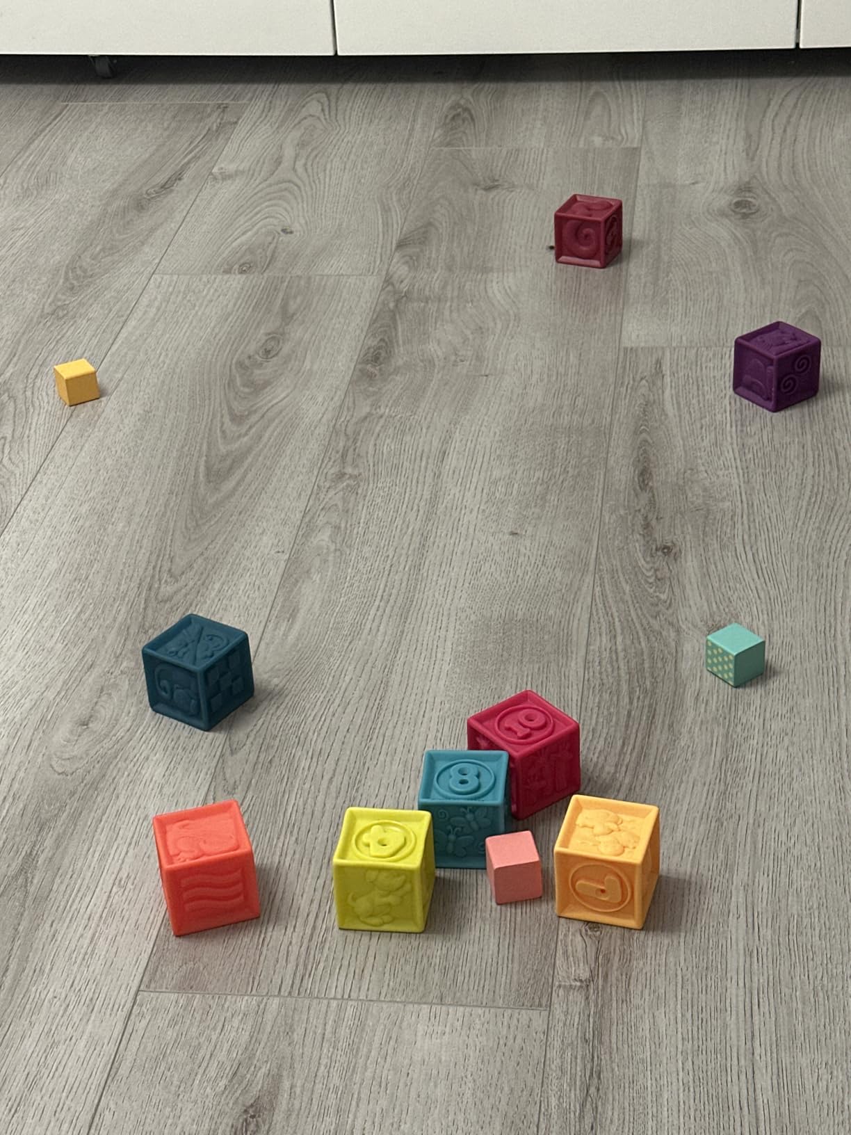 smallfoot Pastello 11722 cubetti costruzioni 50 pezzi legno