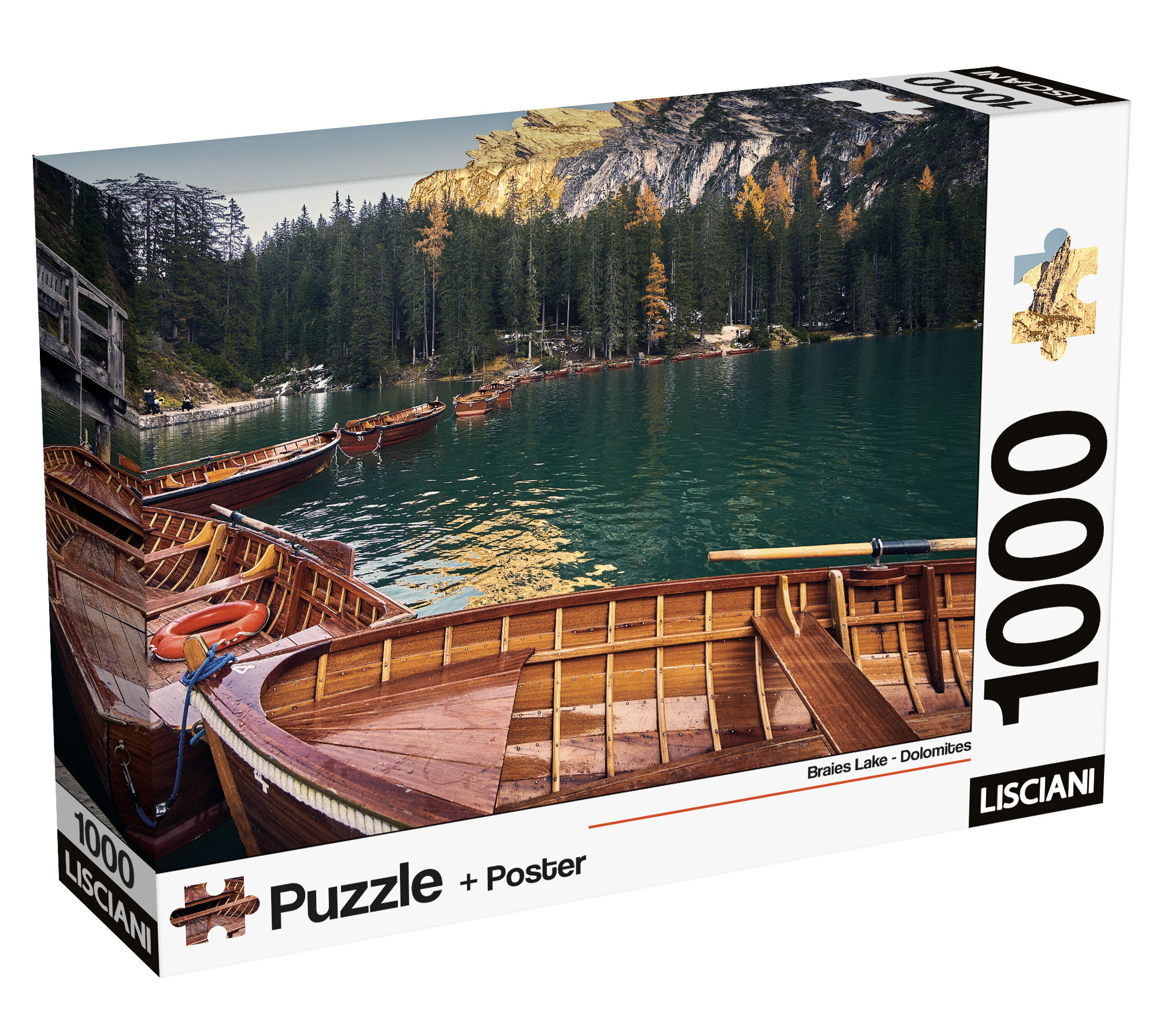 Lisciani Puzzle + Poster Dolomiti 1000 puzzle adulti