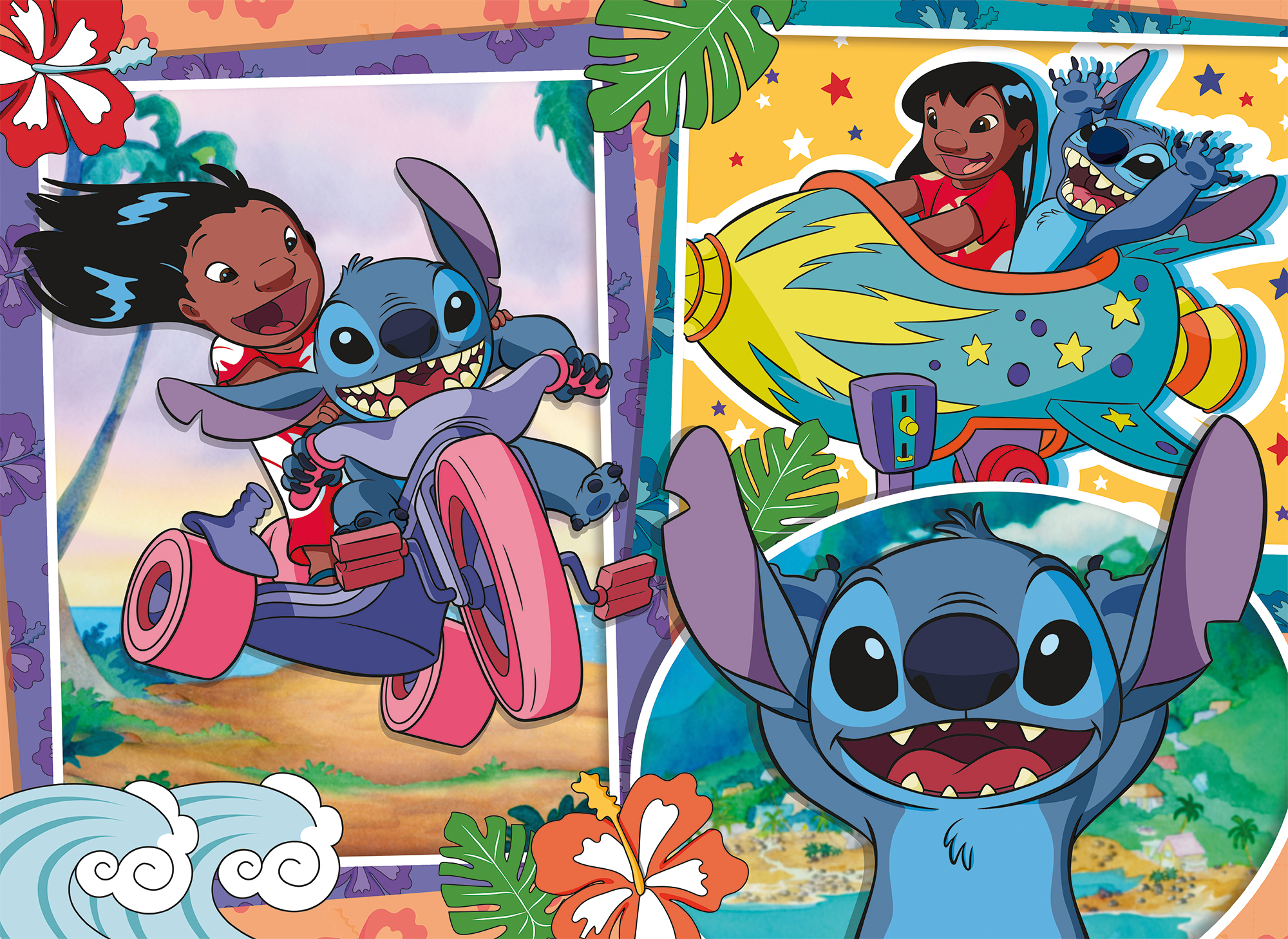 Disney Eco-Puzzle Df 60 Stitch puzzle 60 pezzi eco