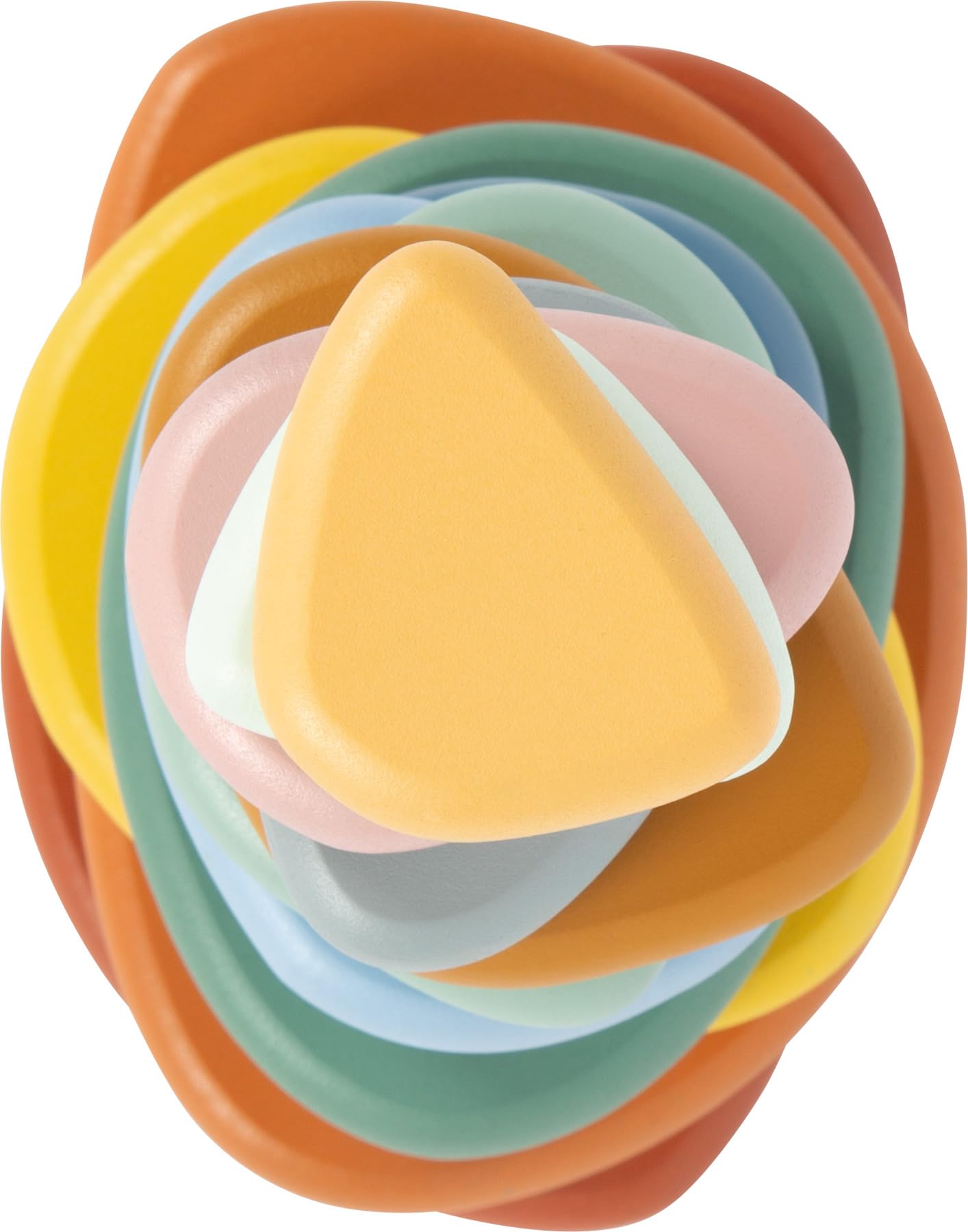 smallfoot 12759 pietre equilibrio in legno 12 pezzi montessori