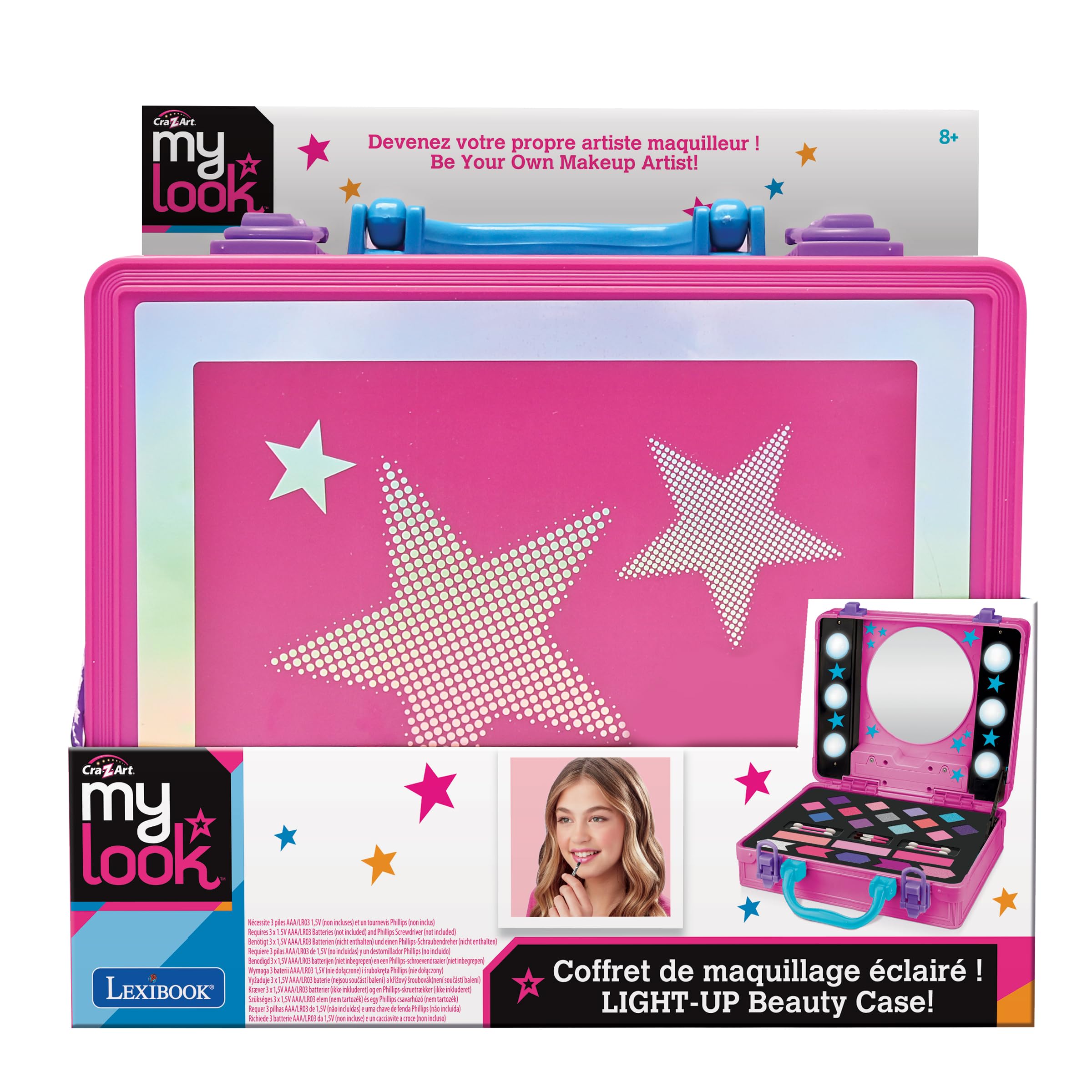 Lexibook Studio Beauté Lumineux CRSS26 valigetta trucchi luce