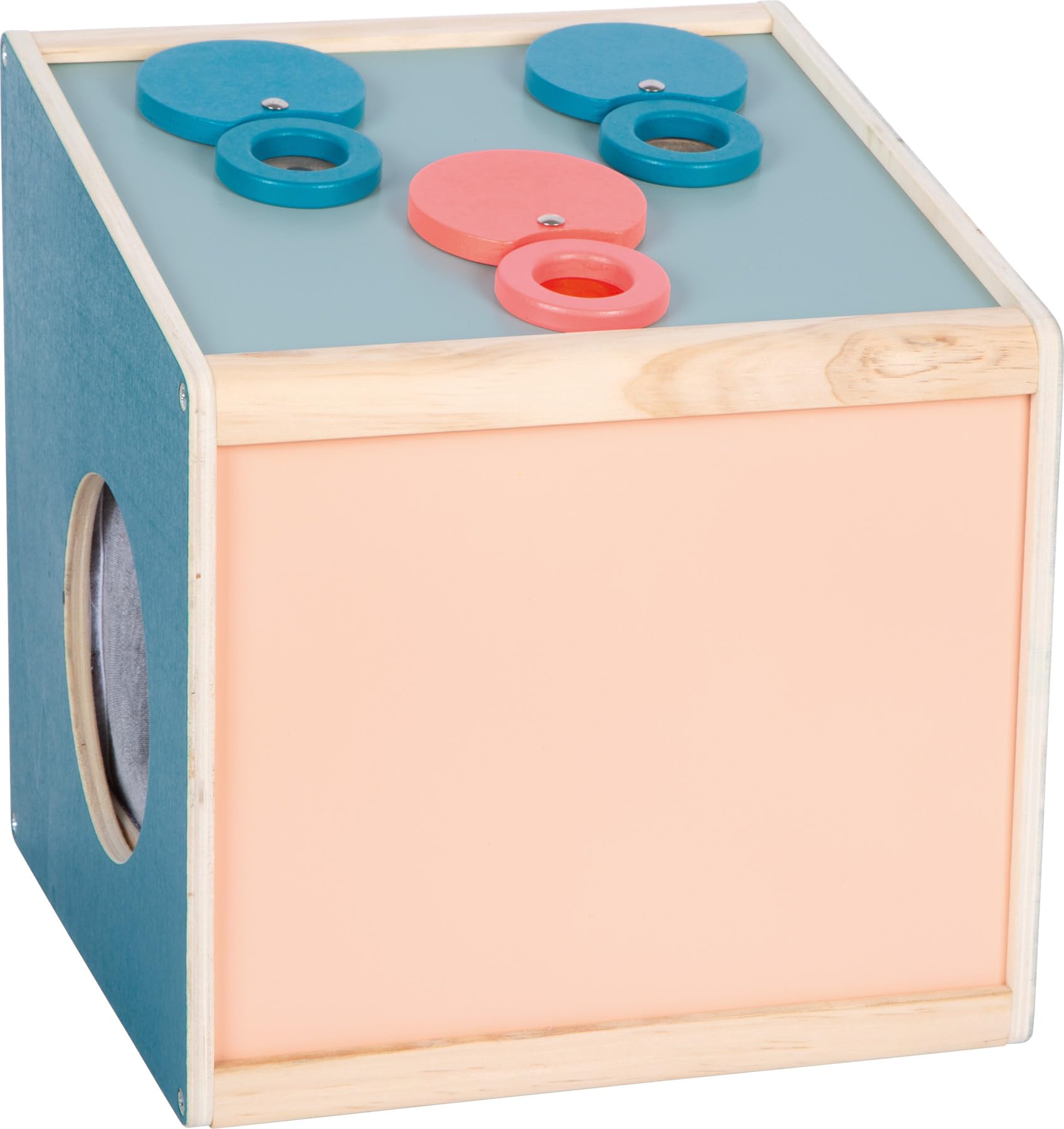 smallfoot Sensory scatola sensoriale legno tattile 3 lenti