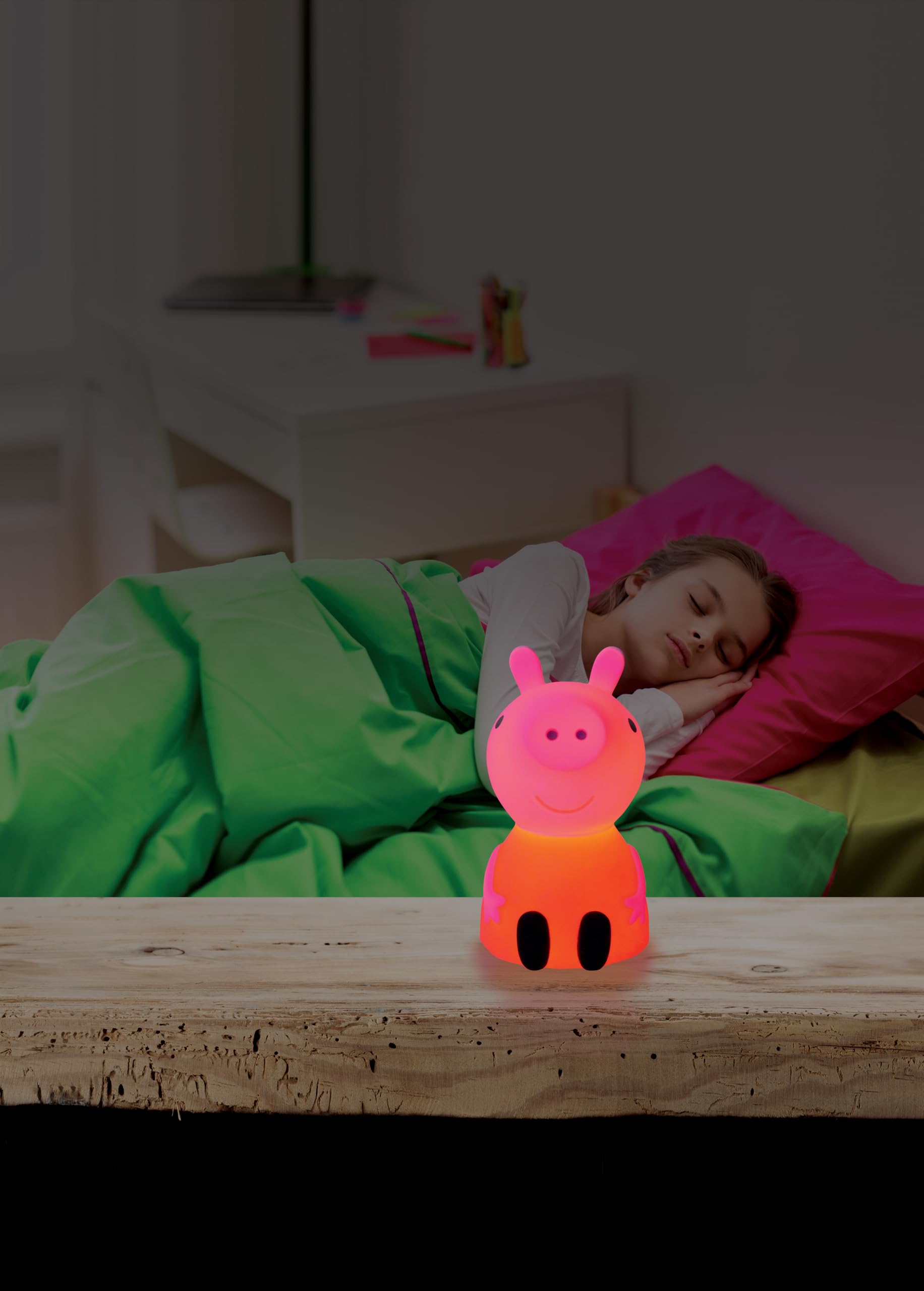 Lexibook Peppa Pig lampada notturna LED NLJ01PP rosa