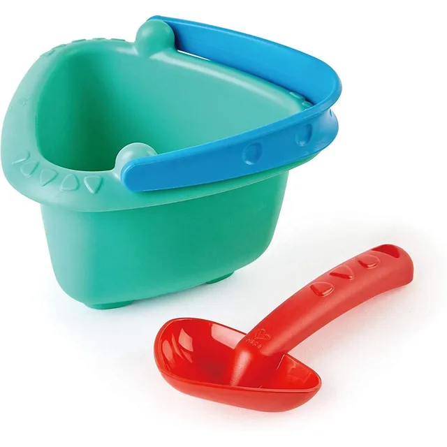 Hape E4089 secchiello spiaggia con paletta bambini