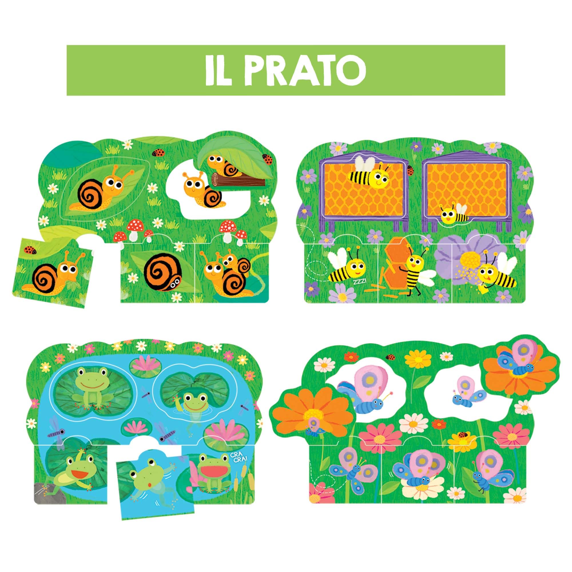 Headu Chi Cosa Dove gioco educativo linguaggio 2-5 anni