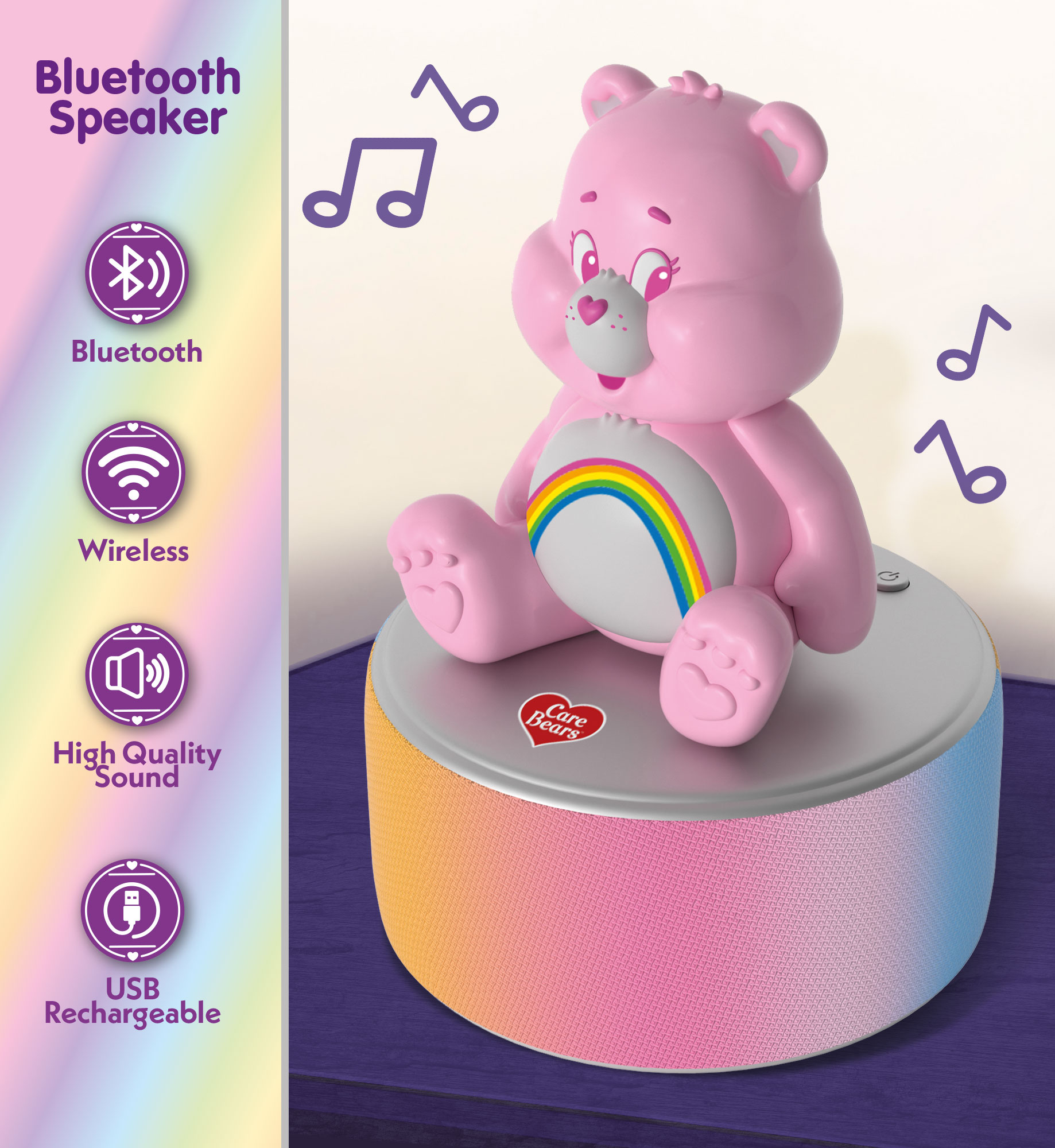 Care Bears Bluetooth Speaker cassa bluetooth vintage