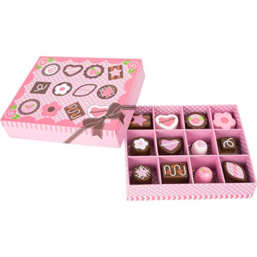 Small Foot Scatola Cioccolatini cibo legno 12 pezzi FSC