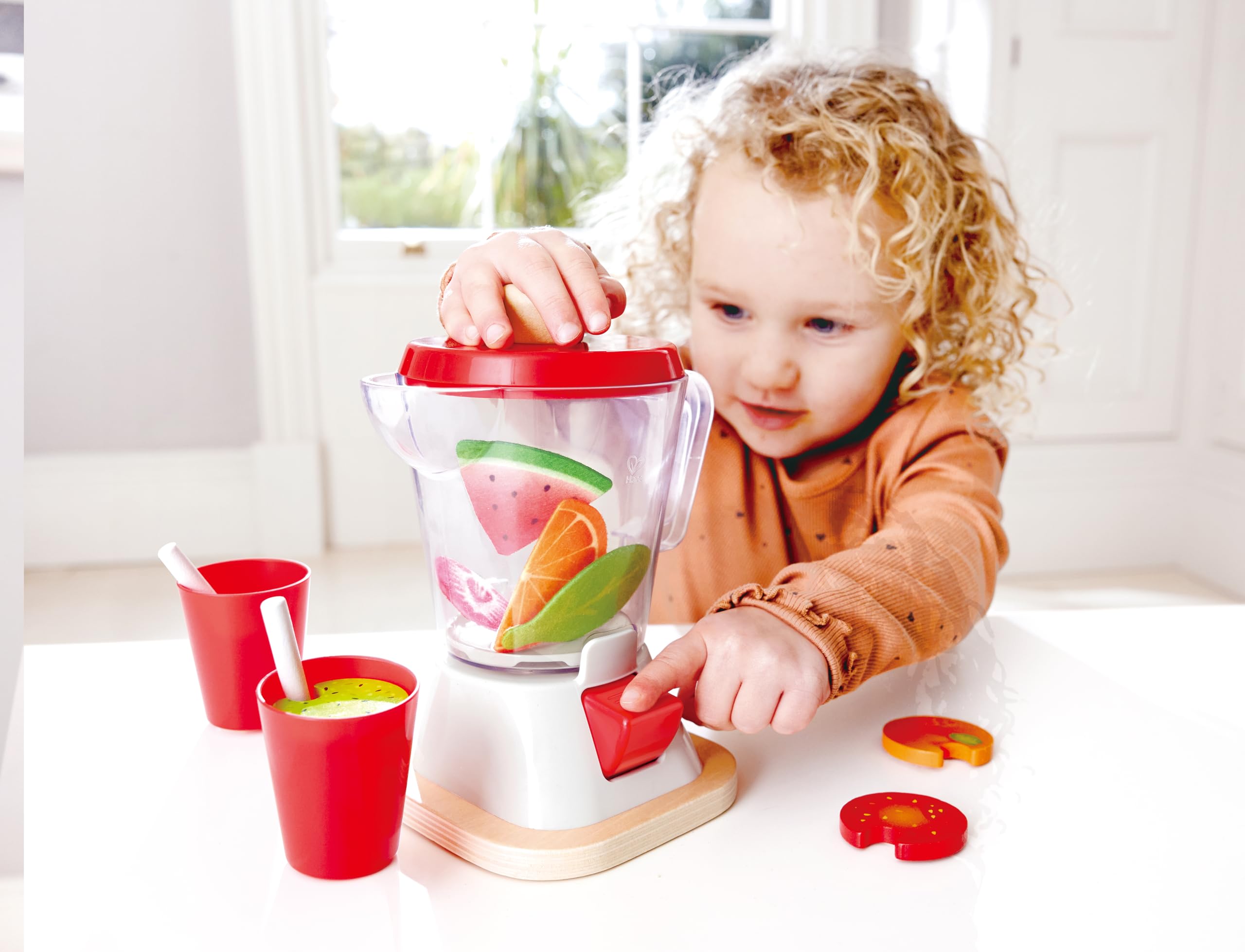 Hape Smoothie Blender Frullatore Giocattolo Legno