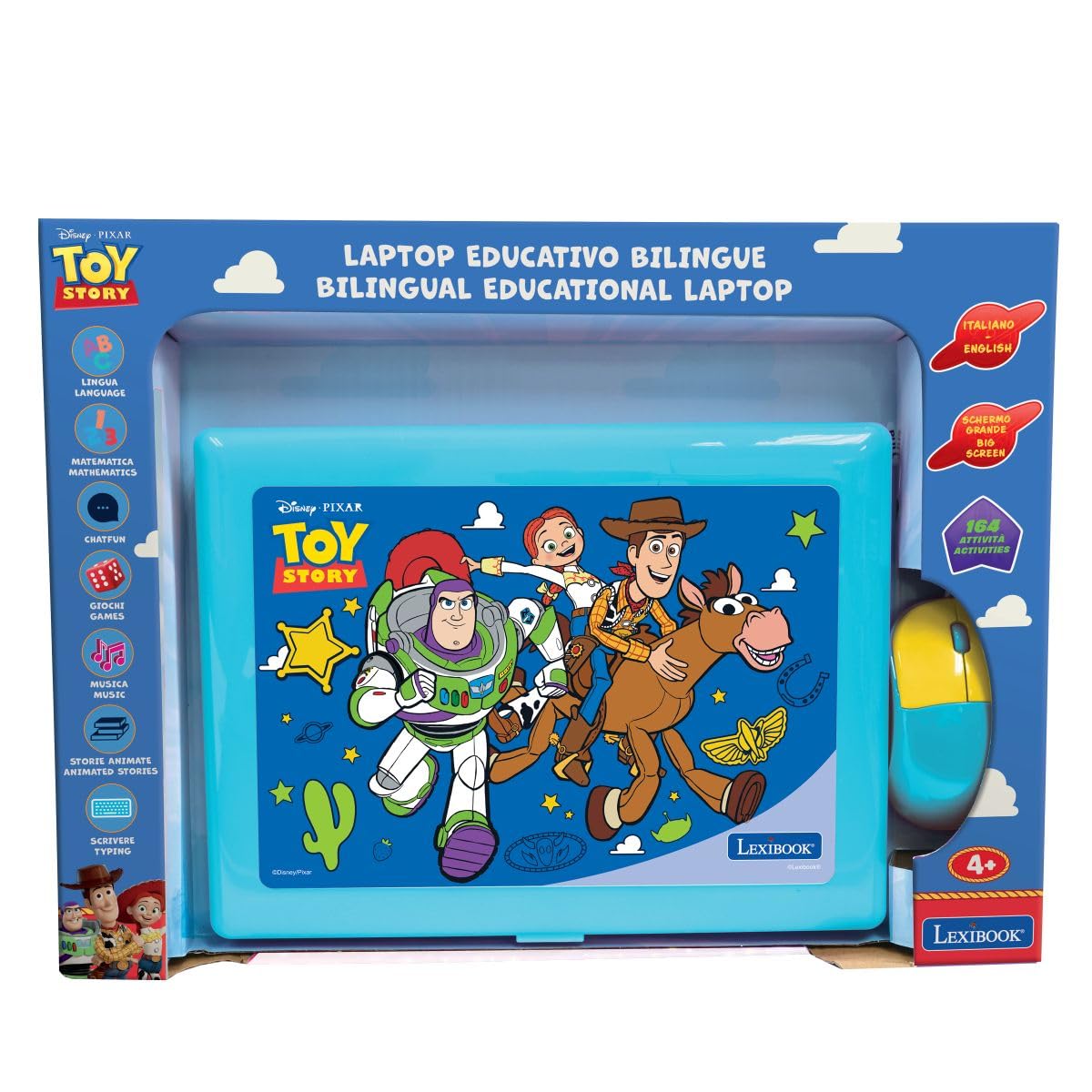 Lexibook Toy Story JC601TSi5 laptop educativo 164 attività
