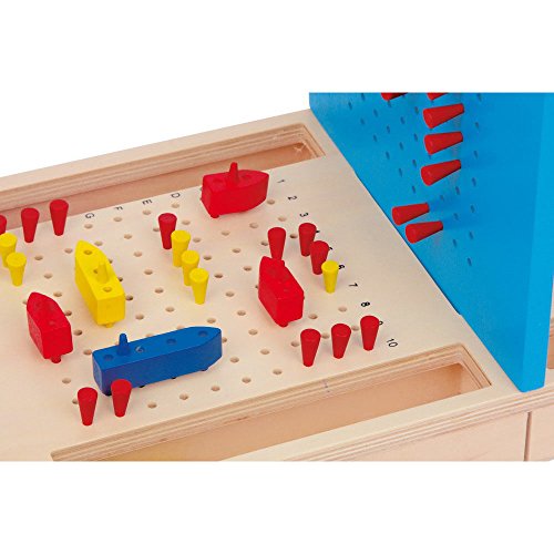 smallfoot Battaglia Navale 3457 gioco legno strategia 6 anni