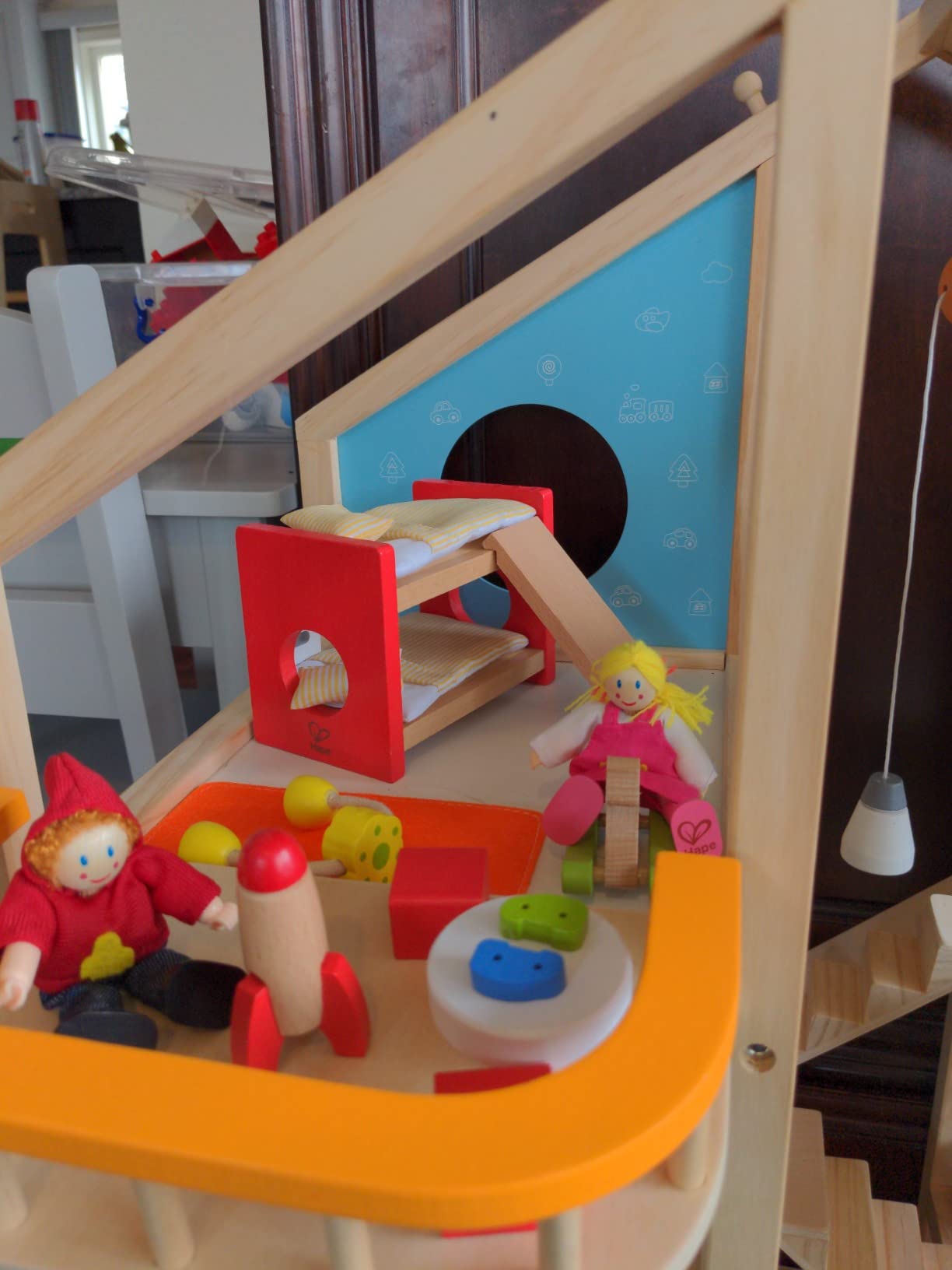 Hape Cameretta Moderno mobili casa bambole legno