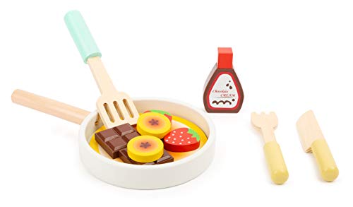 smallfoot 11467 set pancake legno cucina 3 anni