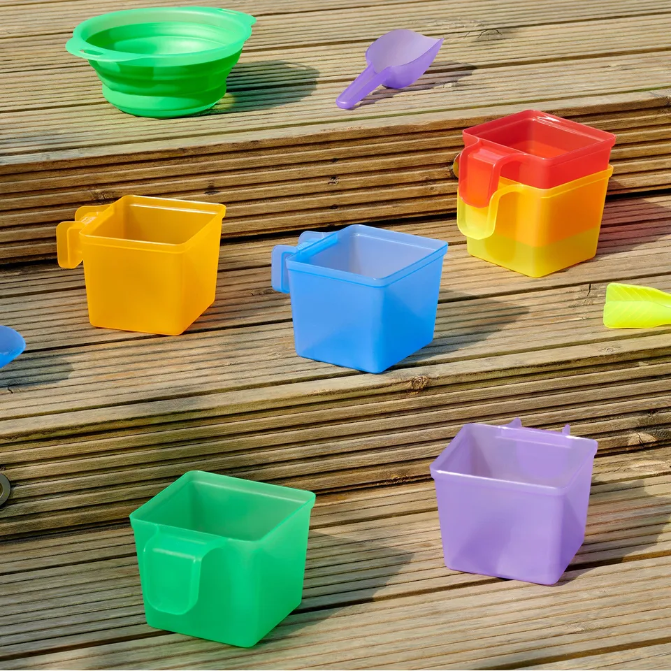 Tickit Translucent Colour Discovery Pots vasetti 6 colori traslucidi