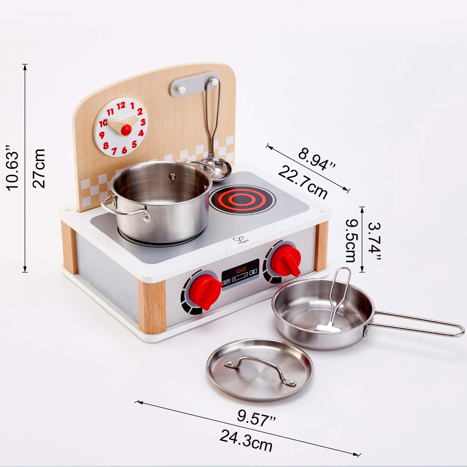 Hape E3134 cucinetta portatile in legno per bambini