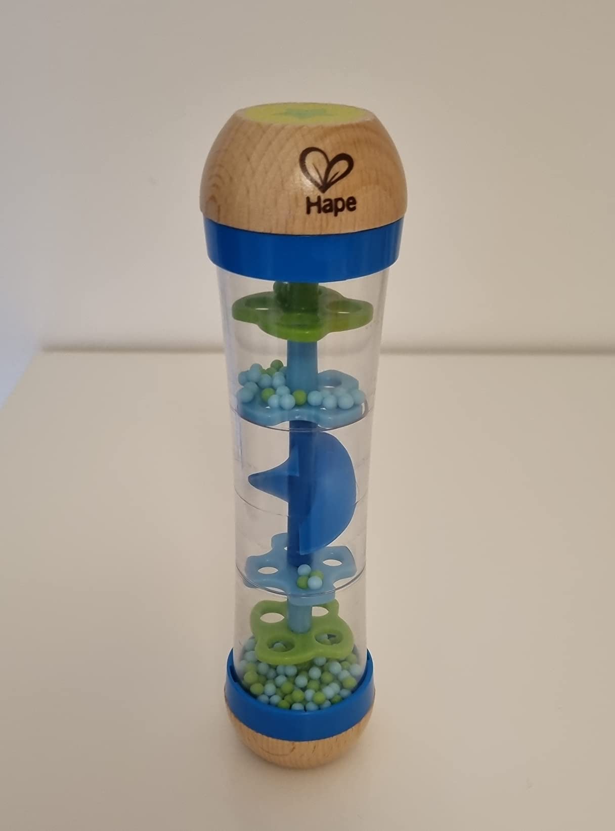 Hape Cascata di Perline bastone pioggia blu neonati