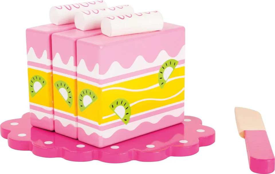 Small Foot 10885 torta legno per gioco cucina e negozio
