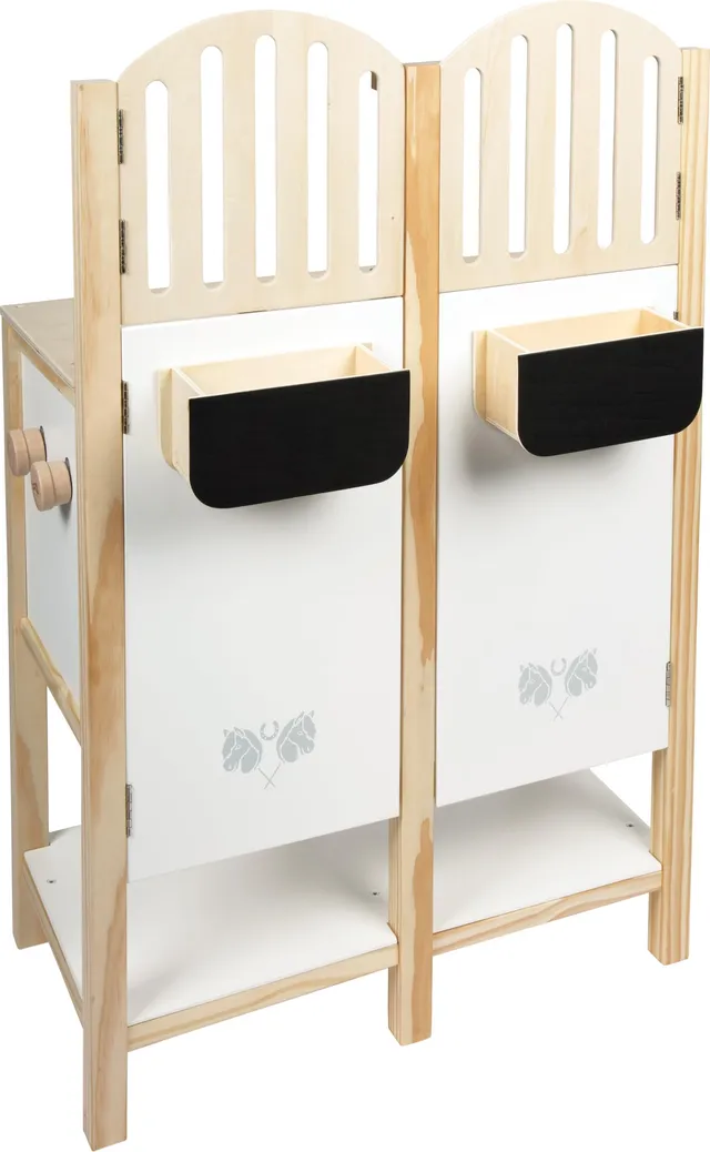 smallfoot stalla cavallucci gioco legno 2 box 12795
